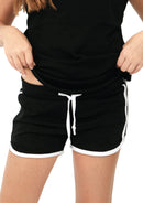 Girls Sporty French Terry Shorts | MS-708K